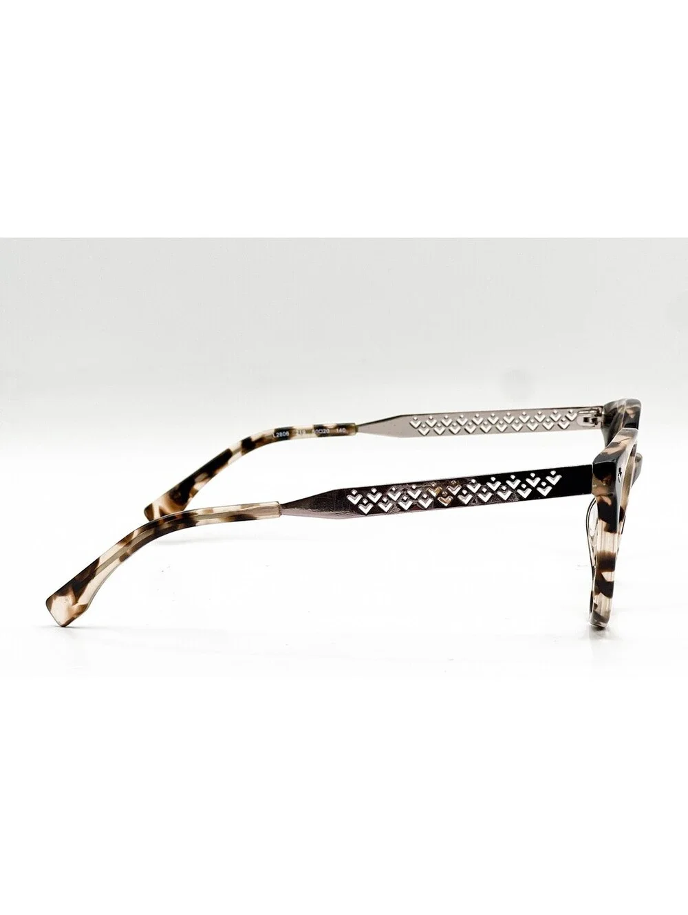 Lacoste L2806 219 Rose Havana Round Authentic Eyeglass Frames 50-20